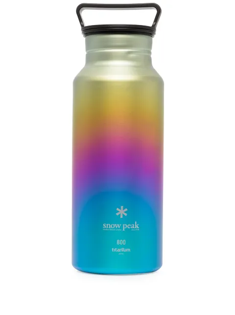 Snow Peak Aurora titanium rainbow 800ml bottle Blue TW800RA