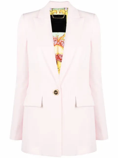 Philipp Plein single-breasted blazer Pink PABCWRF0463PTE003N