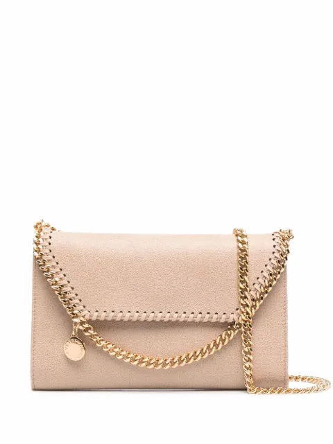 Stella McCartney Falabella wallet crossbody bag Neutrals 581238W9355