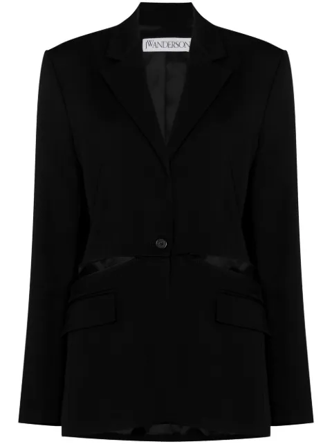 JW Anderson cut-out oversized blazer Black JK0165PG0011999