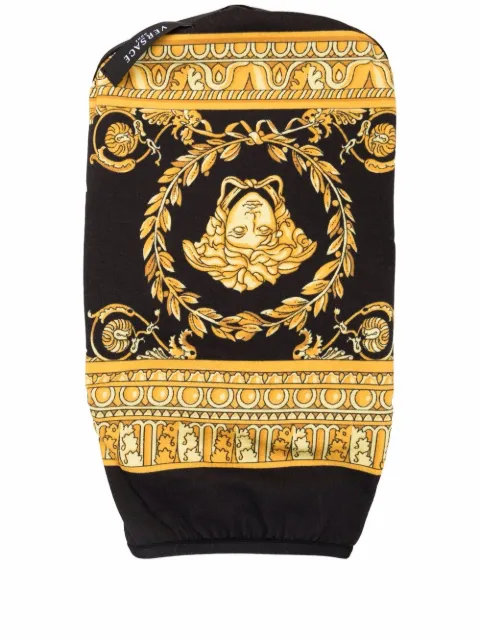 Versace I ♡ Baroque small pet T-shirt Black ZDOGTSH02ZCOP0173