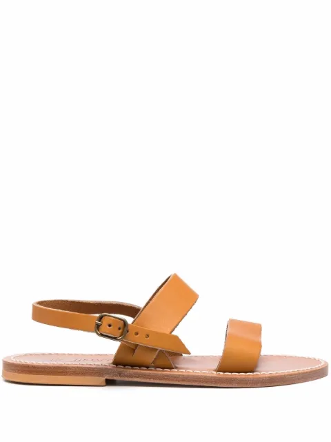 K. Jacques Barigoule slingback sandals Brown BARIGOULE