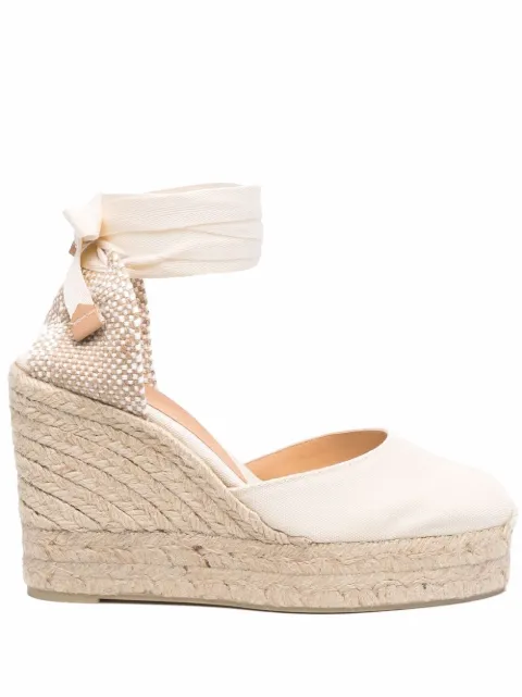 Castañer Carina wedge espadrilles Neutrals 020961