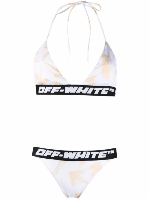 Off-White Arrows-motif bikini White OWFA034T22FAB0010161
