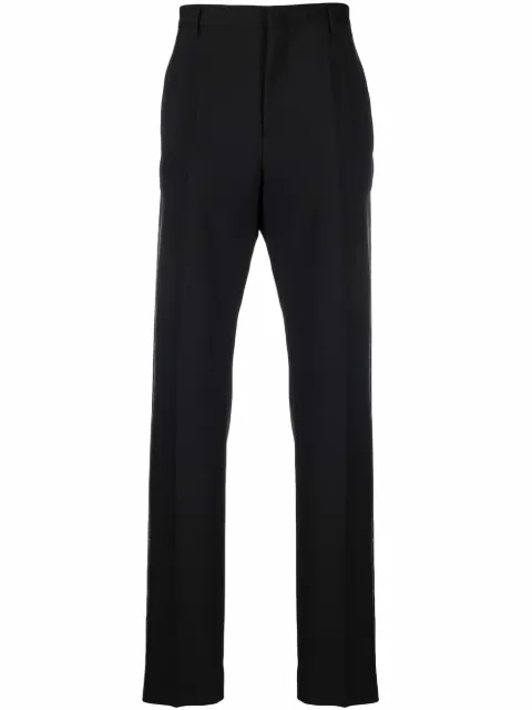 Valentino Garavani high-waisted straight-leg trousers Black VRBH3182D