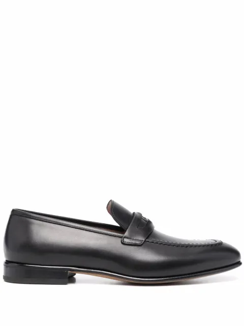 Ferragamo Madison leather penny loafers Black 750901