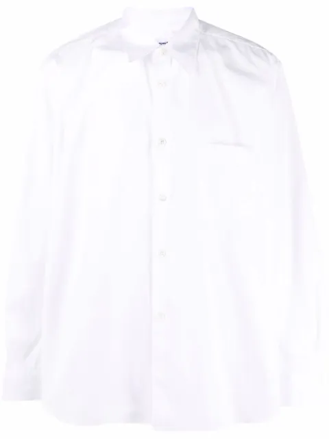 Comme Des Garçons Shirt plain button-down shirt White FZB216