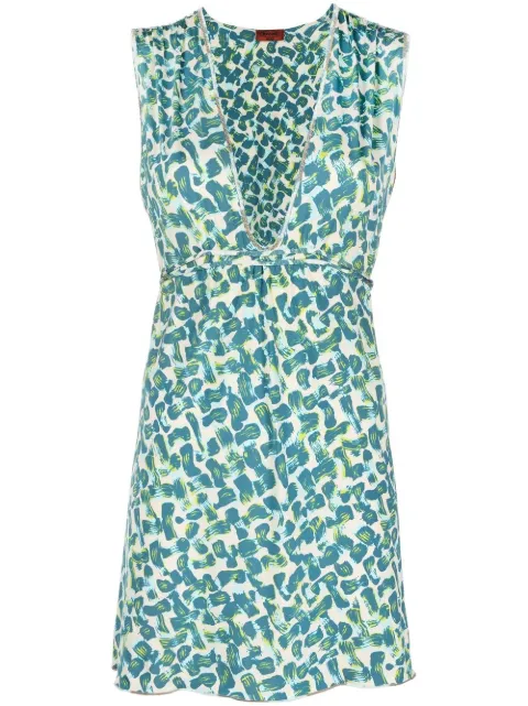 Missoni Pre-Owned 2000s abstract-print blouse Blue MISSO250C