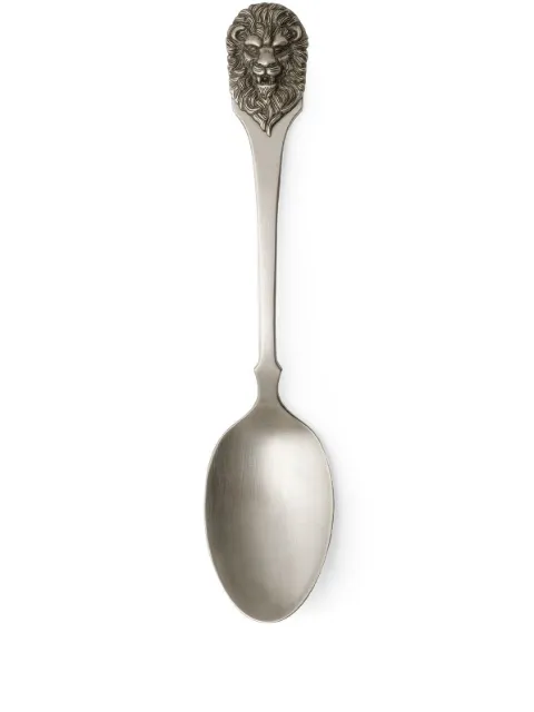 Gucci lion head spoon set (2-person setting) Silver 664111ZAG9B