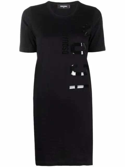 DSQUARED2 logo patch T-shirt Black S80CT0013S23009