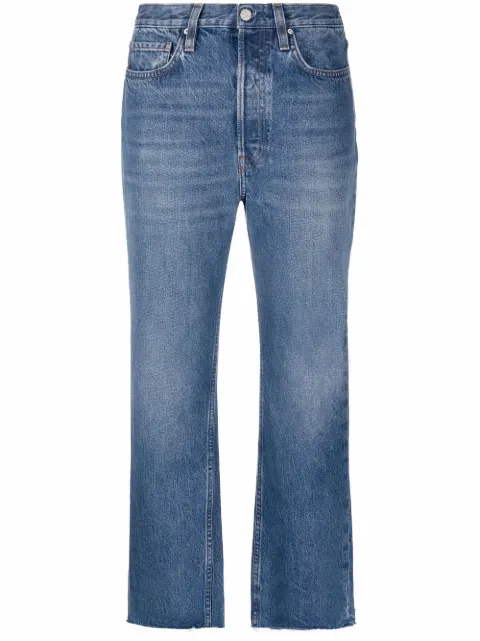 TOTEME classic cut denim trousers Blue 221235747