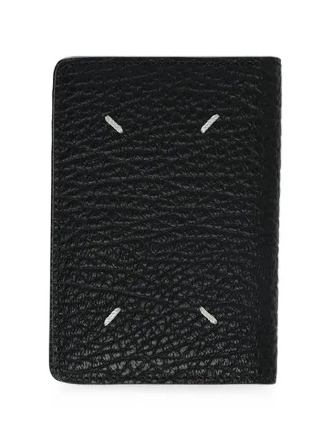 Maison Margiela Four Stitches leather cardholder Black SA1VX0011P4455