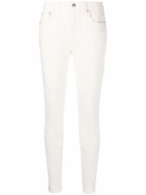 R13 slim cut jeans White R13W0005029