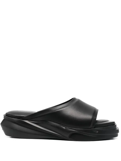 1017 ALYX 9SM Mono chunky slides Black AAWSL0004LE01BLK0001