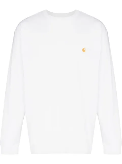 Carhartt WIP Chase long-sleeve T-shirt White I026392