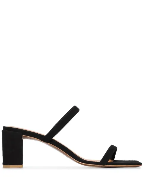 BY FAR Tanya 60mm sandals Black 1709201TBLKS