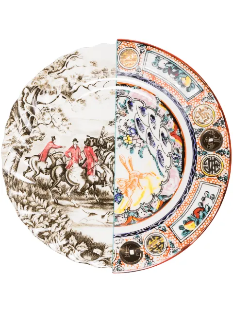 Seletti Eusapia hybrid dinner plate (27.5cm) White 9723