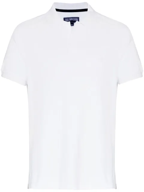 Vilebrequin Palatin cotton polo shirt White PLTH2N00