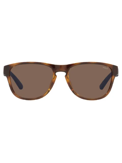 Polo Ralph Lauren tortoiseshell effect sunglasses Brown 0PH4180U500373