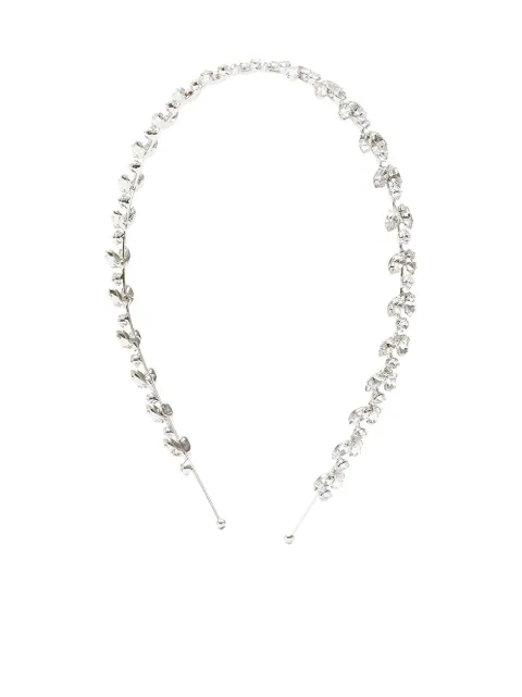 Jennifer Behr Roselyn crystal-embellished headband Silver 50BB18