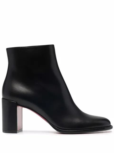 Christian Louboutin Adoxa 70mm leather boots Black 1220542