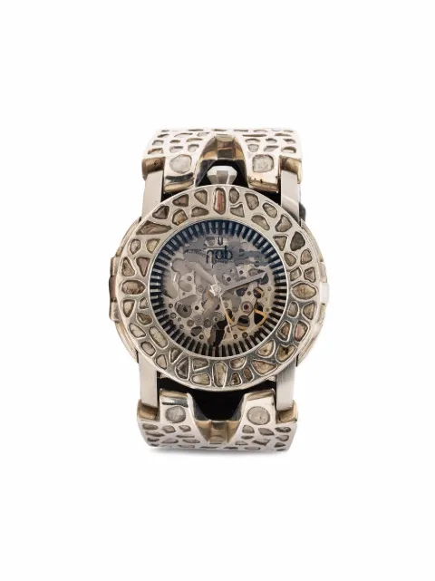 Parts of Four x Fob Paris R154 Mega Pavé watch Black P4FOB154