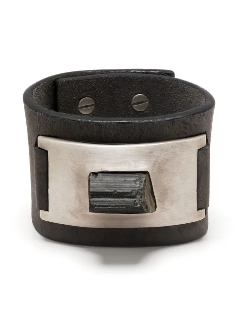 Parts of Four Amulet leather cuff Grey 20131ASBTOSHKW