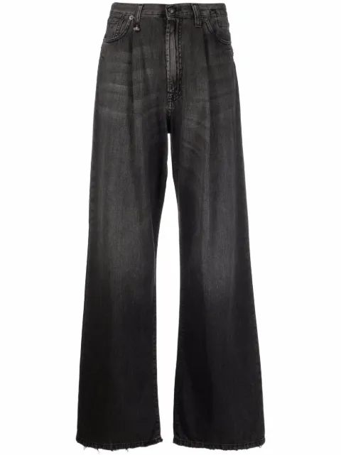 R13 Ellery wide-leg jeans Grey R13W3147D019A