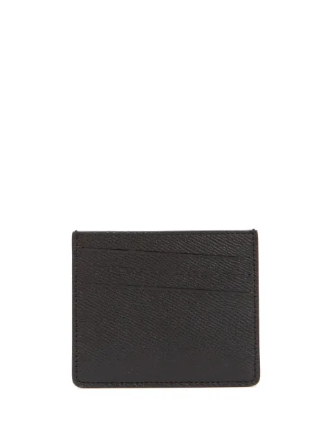 Maison Margiela Four Stitches leather card holder Black SA1VX0009P4745