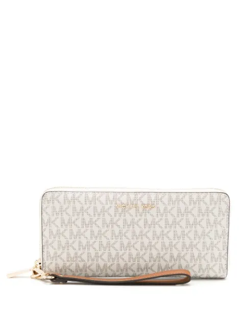 Michael Kors Jet Set monogram wallet Neutrals 32F1GJ6E7B
