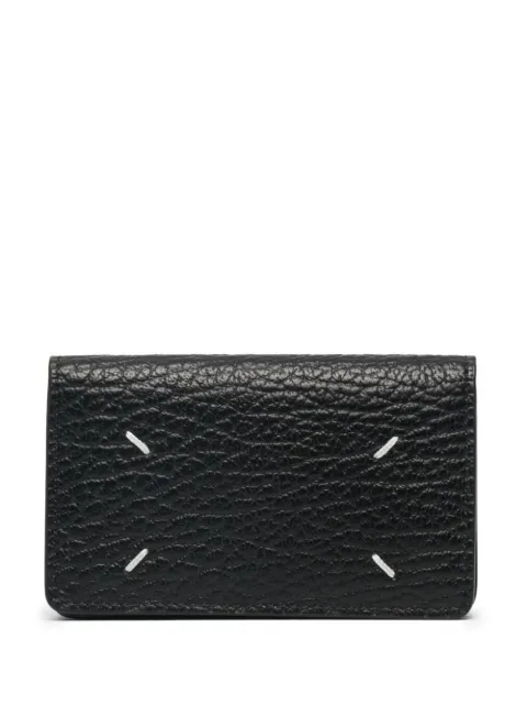Maison Margiela four-stitch leather card holder Black SA3VX0008P4455T8013