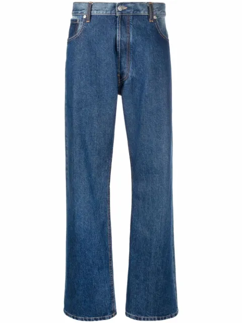 Maison Margiela two-tone oversize jeans Blue S51LA0155S30561