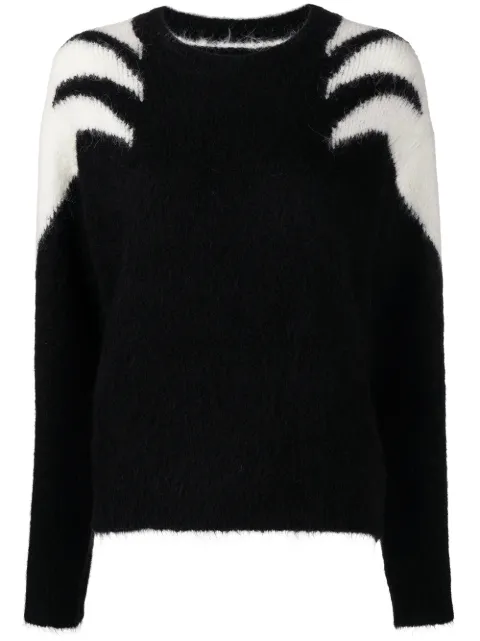 RTA oversized crewneck sweater Black WH21S5912067BLACK