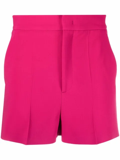 RED Valentino high-waisted tailored shorts Pink RRFG952EU