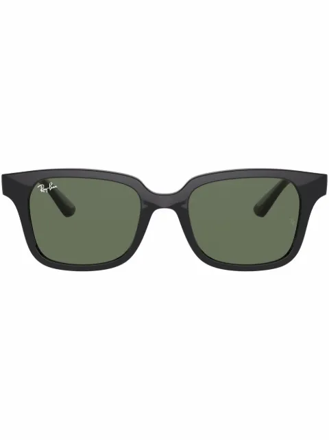 Ray-Ban RB9071S rectangle frame sunglasses Black RB9071S10071