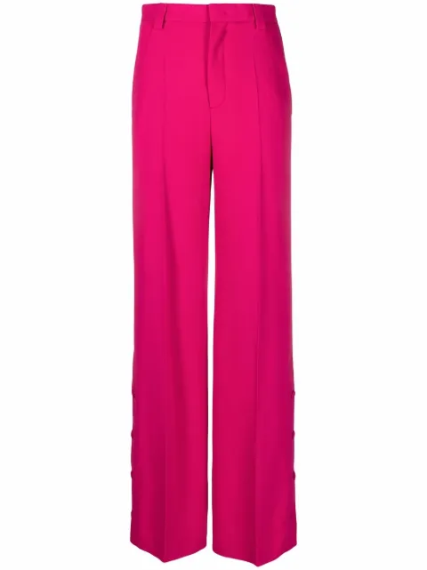 RED Valentino wide-leg tailored trousers Pink RRBF302EU