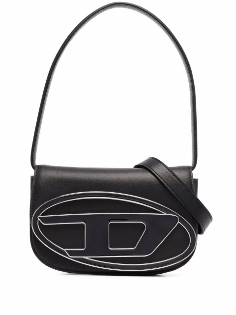 Diesel 1DR nappa leather tote bag Black X08396PR818