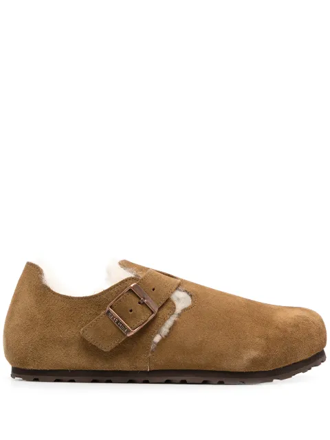 Birkenstock London suede slippers Brown 1014963