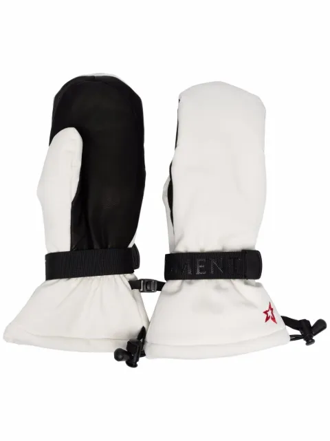 Perfect Moment two-tone ski-style gloves White U80000841707