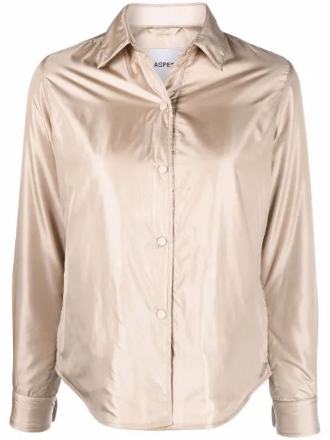 ASPESI padded shirt jacket Neutrals CNNG294796196084