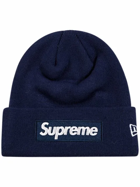 Supreme x New Era Box Logo beanie Blue SU11233