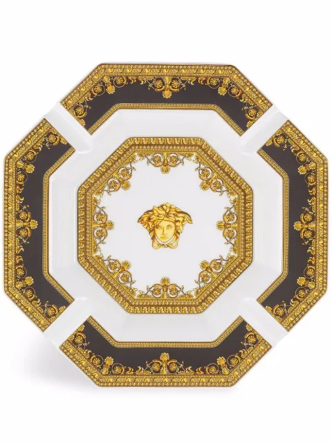 Versace I Love Baroque porcelain ashtray White 1409640365127243