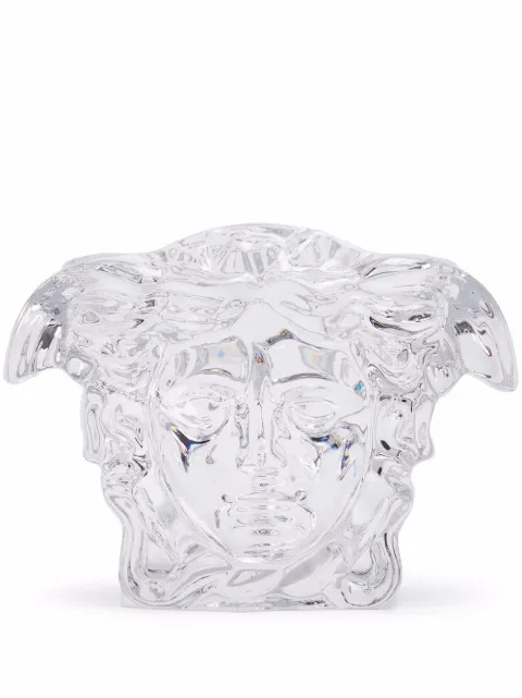 Versace Medusa Grande crystal vase White 6918332161747019