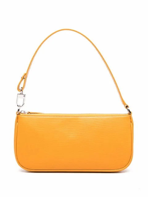 BY FAR Rachel leather shoulder bag Orange 22CRRCLSSNFEMED