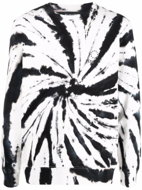Études Studio tie-dye organic-cotton sweatshirt White E20S133TD