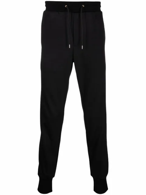 Paul Smith side-stripe tapered track pants Black M1R299SH00035
