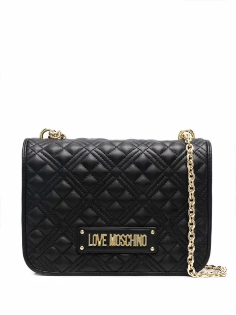 Love Moschino quilted shoulder bag Black JC4000PP1ELA0