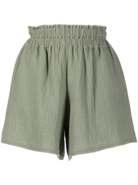 0711 Wasabi loose-fit shorts Green 0711JPH37