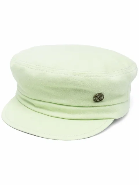 Maison Michel cotton-blend baker-boy hat Neutrals 2419009001