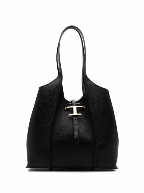 Tod's Timeless leather shopping bag Black XBWTSBA0200Q8E